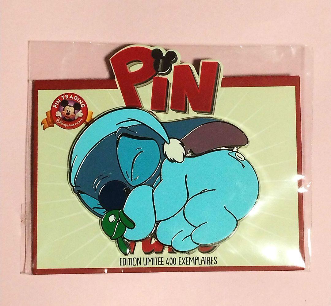 パリディズニー　ピンバッジ　スティッチ　Limited 限定　PTT ピンバッチ