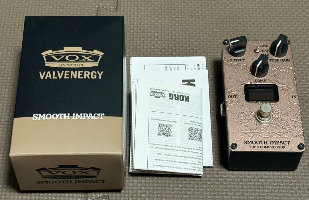 VOX Valvenergy SMOOTH IMPACT 真空管コンプレッサー