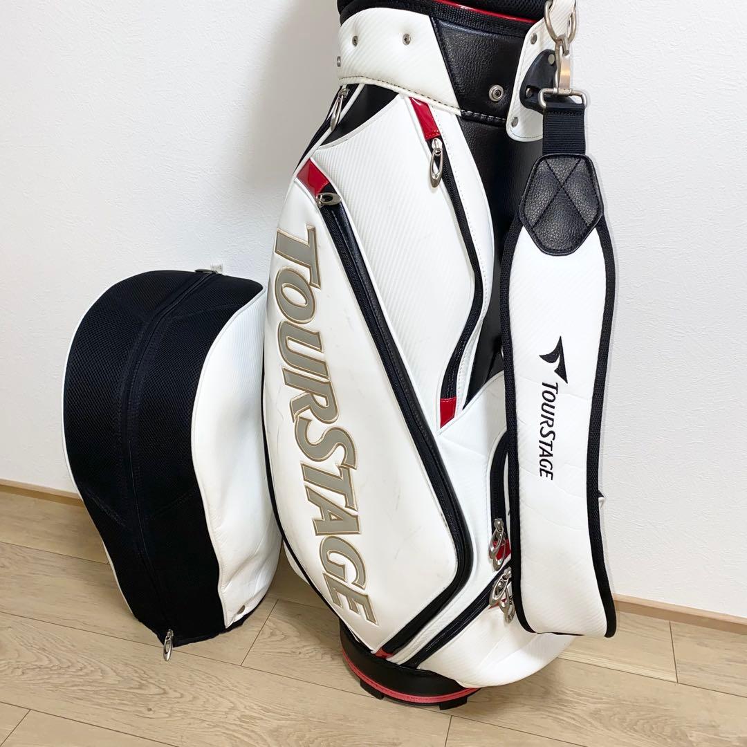 TOURSTAGEゴルフクラブ フルセット☆初心者メンズ右利きキャディバッグ付R