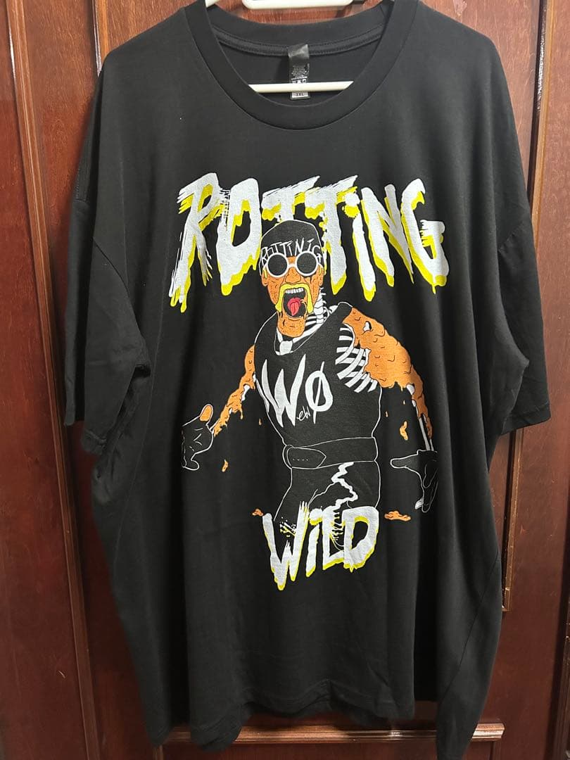 貴重!! ハルクホーガン 2XLサイズ Tシャツ nWo WWE WCW WWF