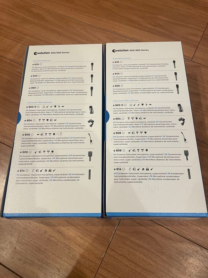 SENNHEISER e 835-S ダイナミックマイク スイッチ付 新品2本