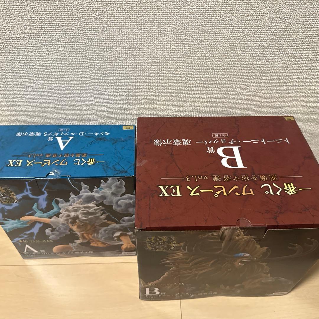 【新品未開封】一番くじ ワンピース EX A賞 ルフィ B賞 チョッパー