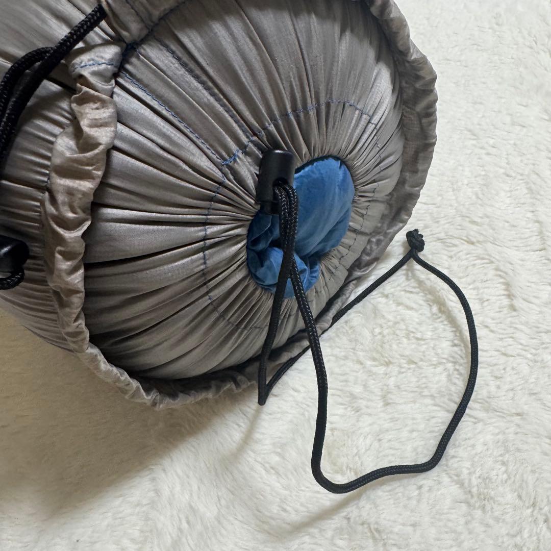 美品NANGA ダウンシュラフ　オーロラテックス600STDブルーR/ZIP