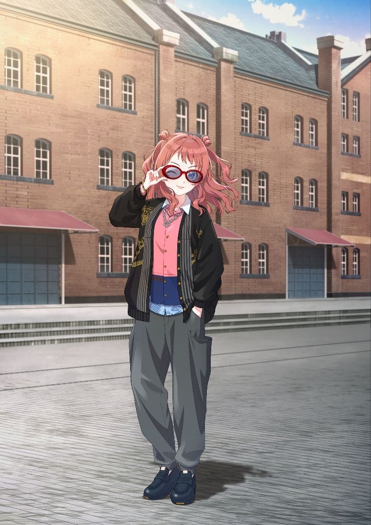 学マス 花海咲季 glamb gladgarb ブンブンパウカーディガン