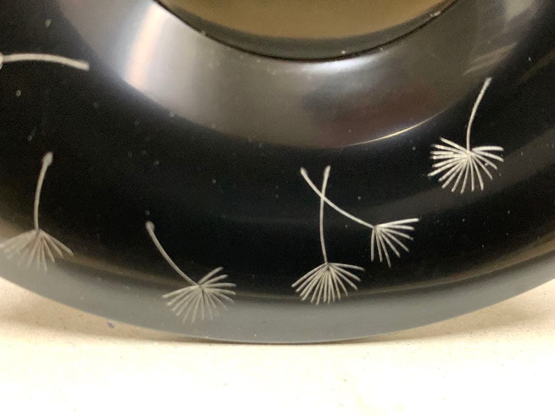 藤田正堂 舞々茶托 蒔絵 茶托