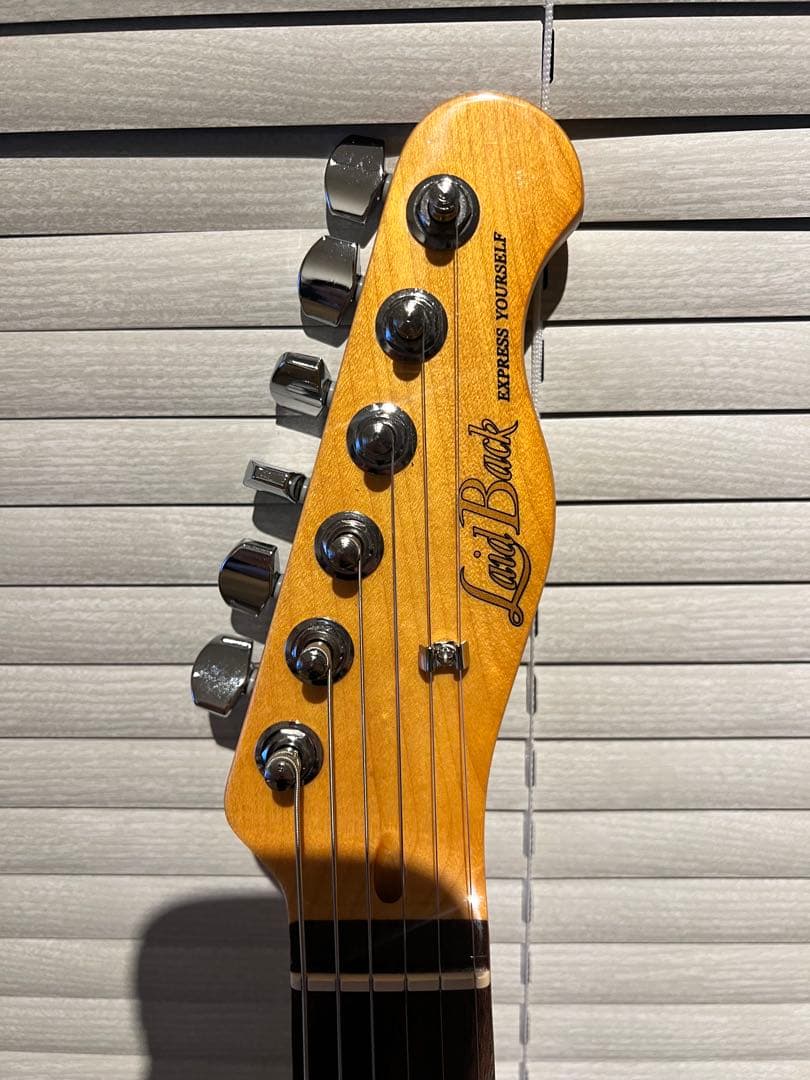 Laid Back LTE-5R テレキャスタータイプ エレキギター ホワイト