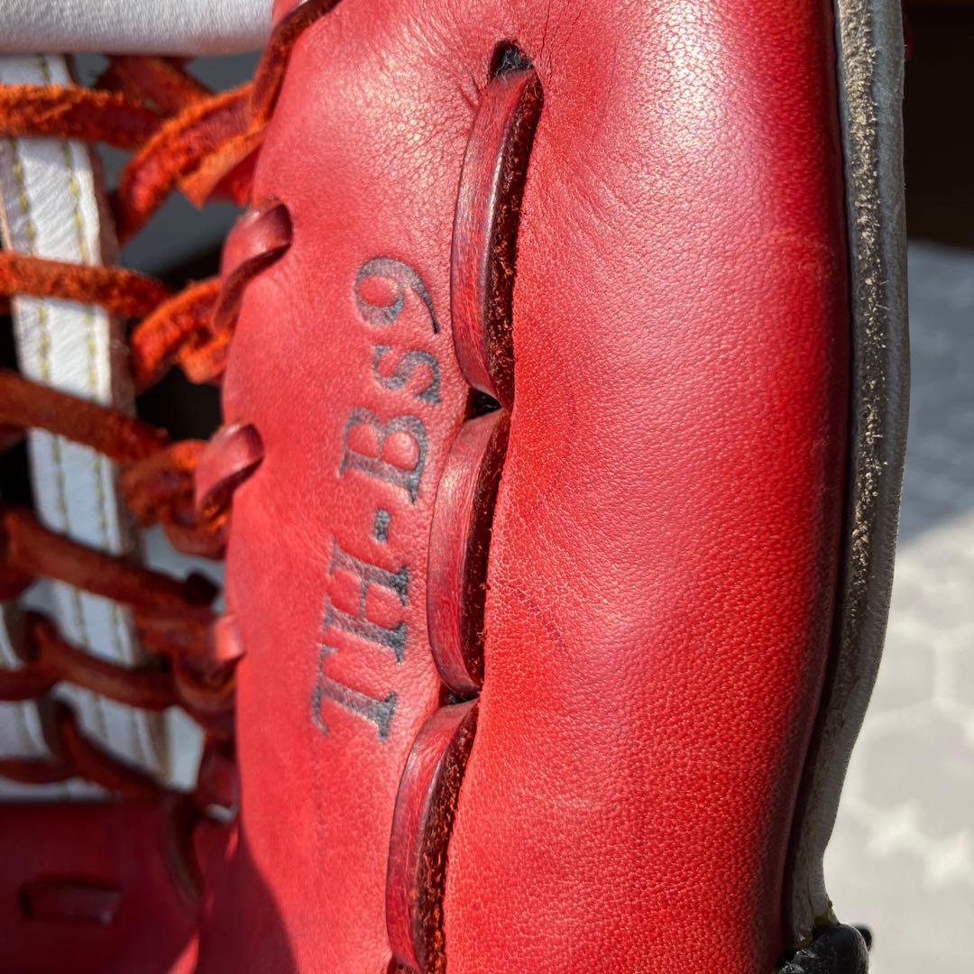 【最終お値引き 3/16まで】ハタケヤマ　軟式グローブ　外野手用　左投げ