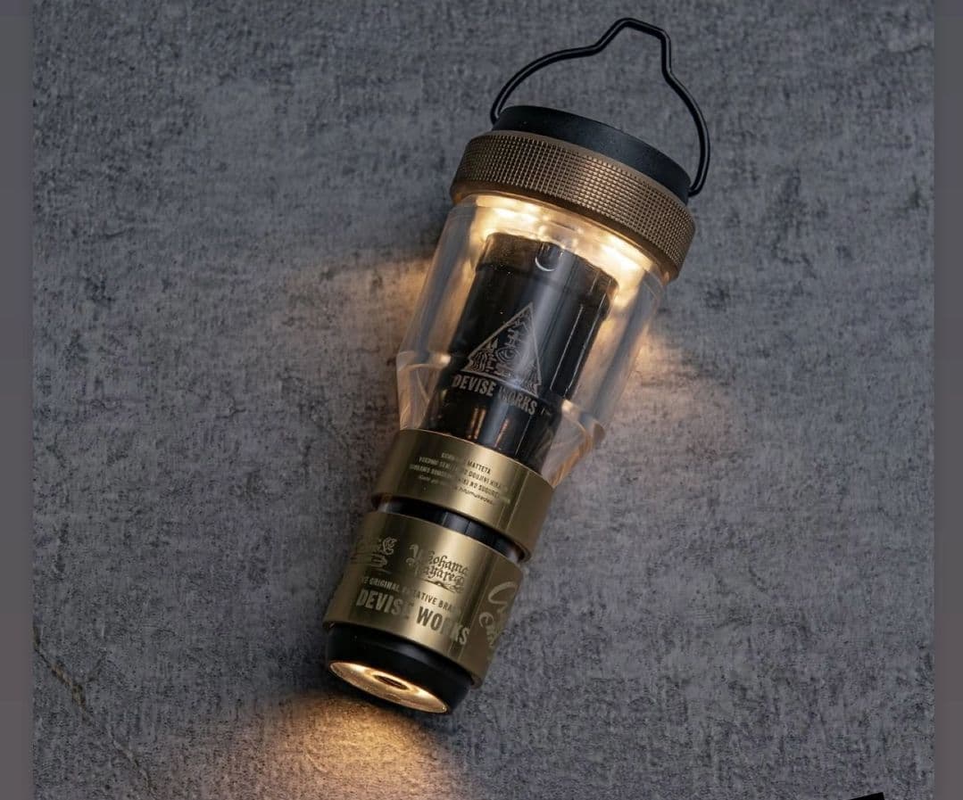 デバイスワークス　MINIMA LIGHT 2.0 フラッシュライト　真鍮