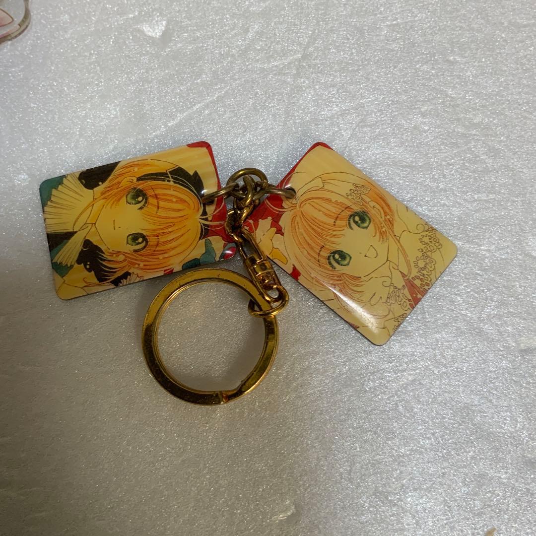 カードキャプターさくら　缶バッジ　キーホルダー　レア　当時物