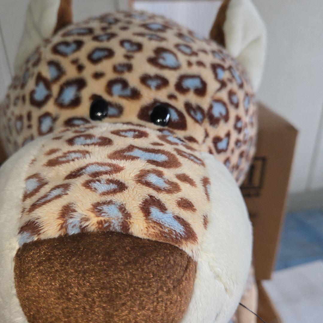 ニキ　BICヒョウ柄ぬいぐるみ 本体