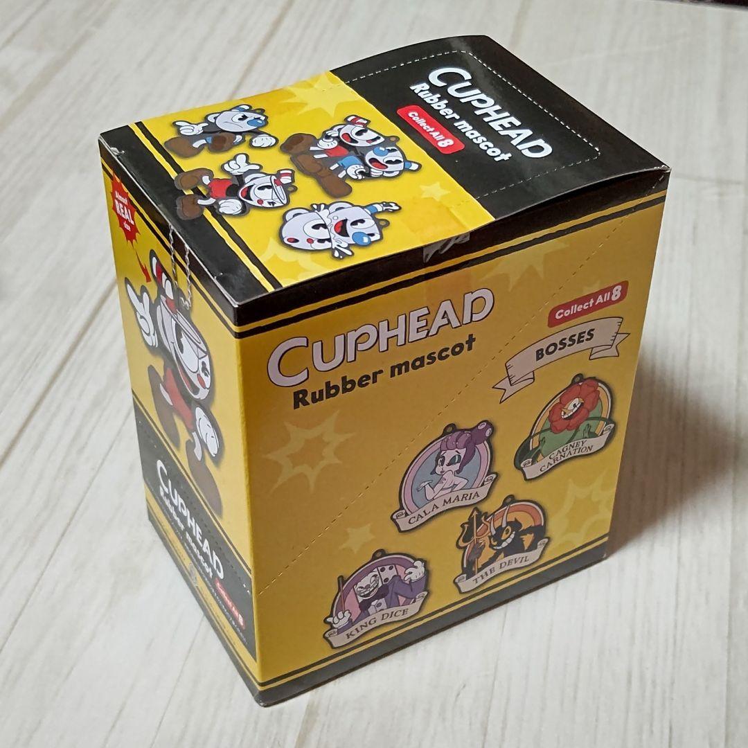 【新品・未開封】カップヘッド　スクエア缶バッジ、ラバーマスコット　まとめ売り