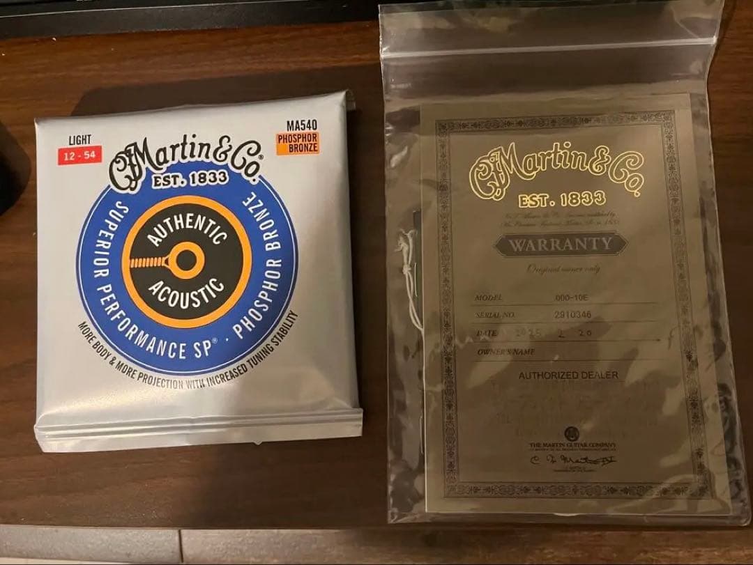 【美品】Martin 000-10E 中古 アコギ 付属品あり