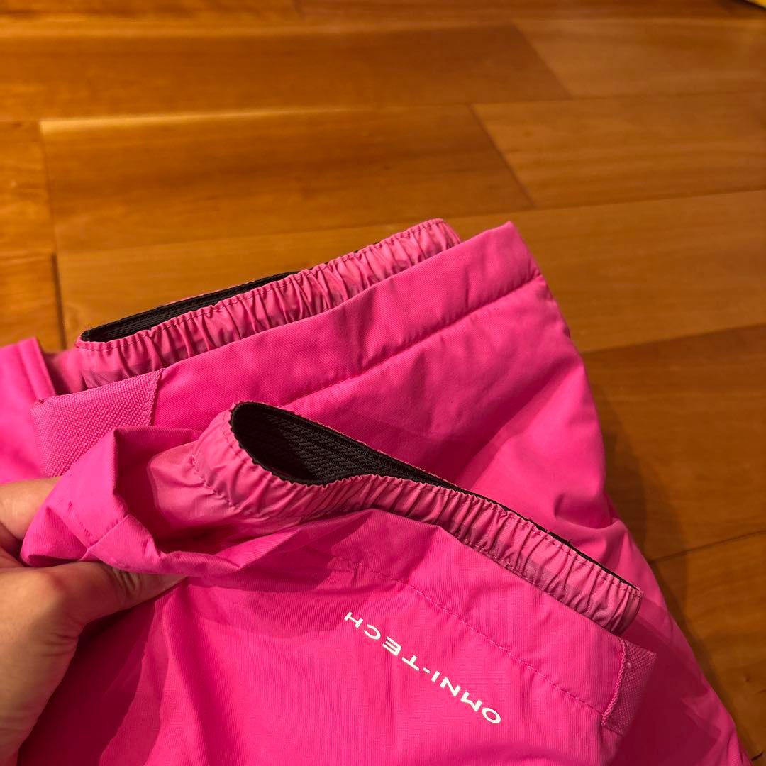 Columbia 子ども用スキーウェア ピンク系　ガバセット　X S