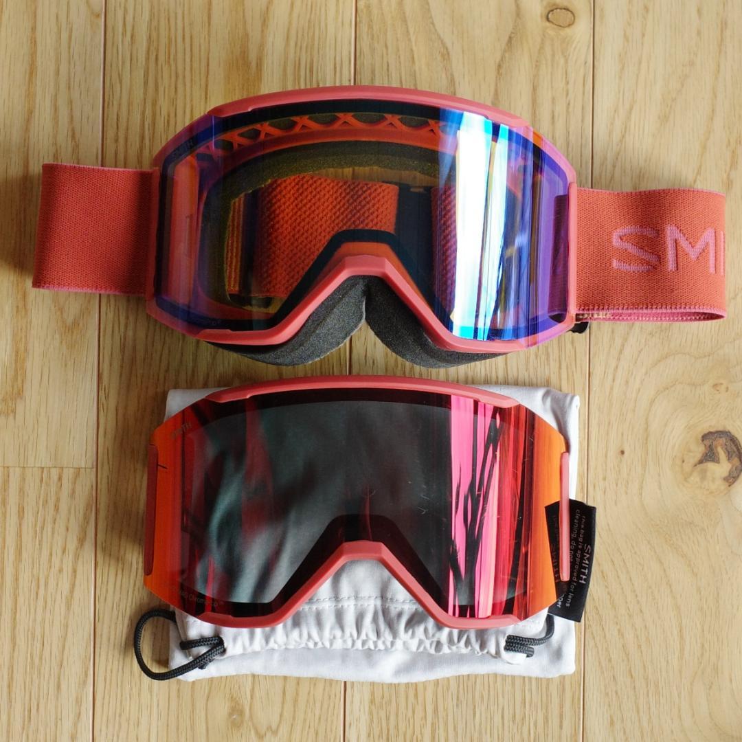 SMITH SQUAD MAG Asian Fit CLAY RED 曇天用