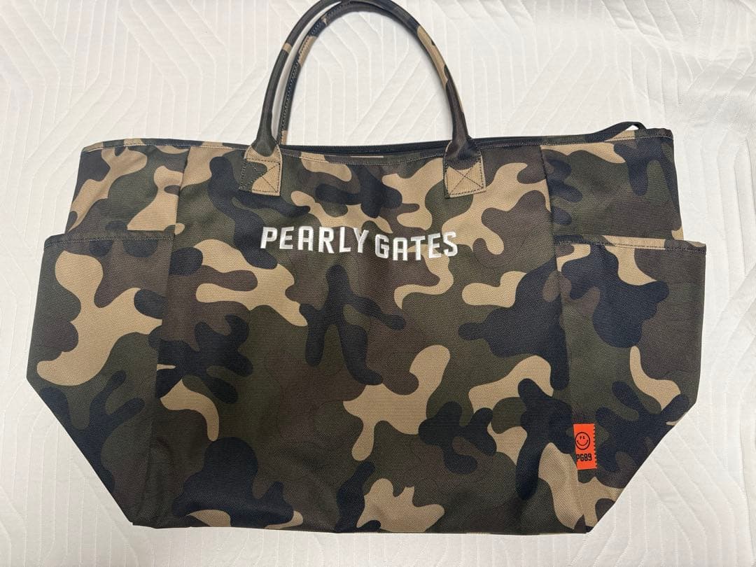 PEARLY GATES 迷彩ロッカーバッグ