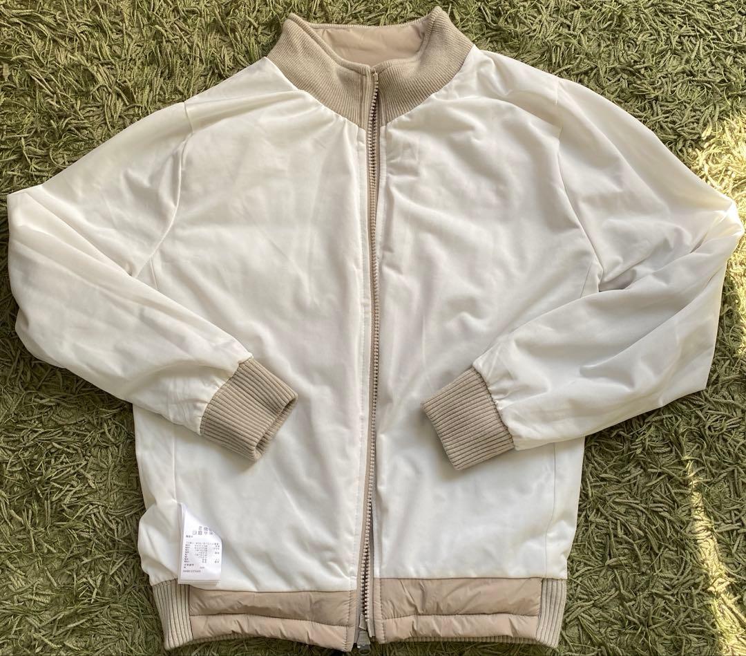 ブリーフィング　裏地付きニットブルゾン