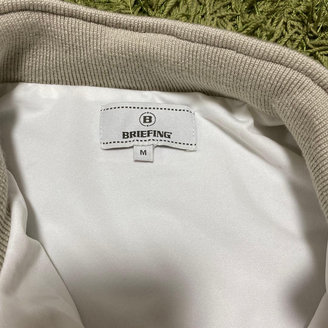 ブリーフィング　裏地付きニットブルゾン