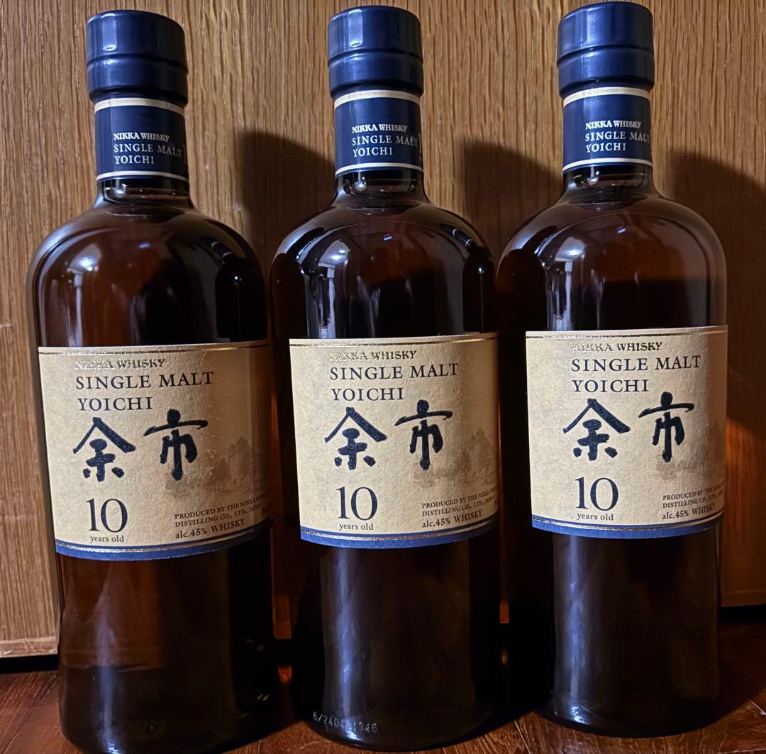 余市10年 3本セット
