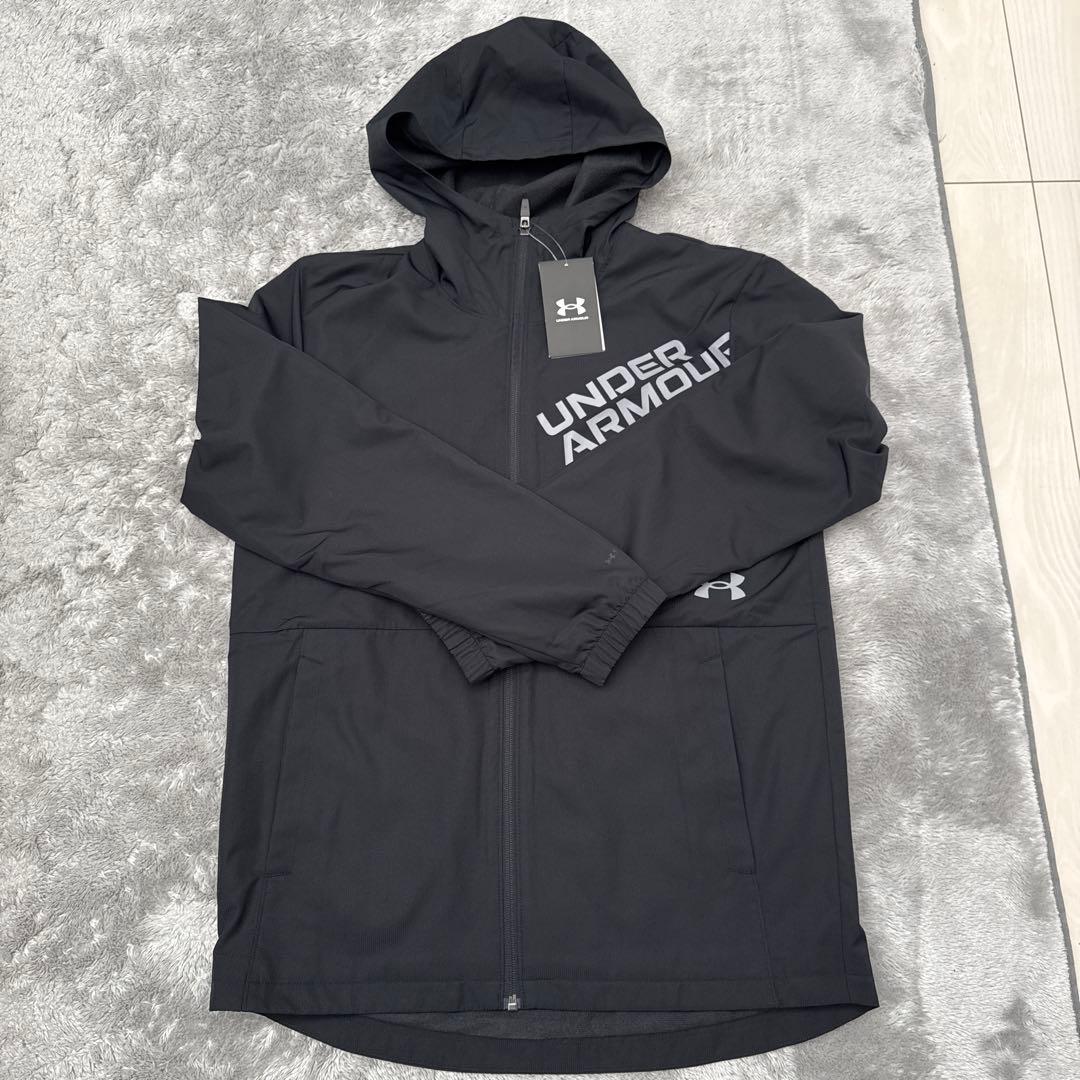 アンダーアーマー UAトリコット ラインドウーブン ジャケット