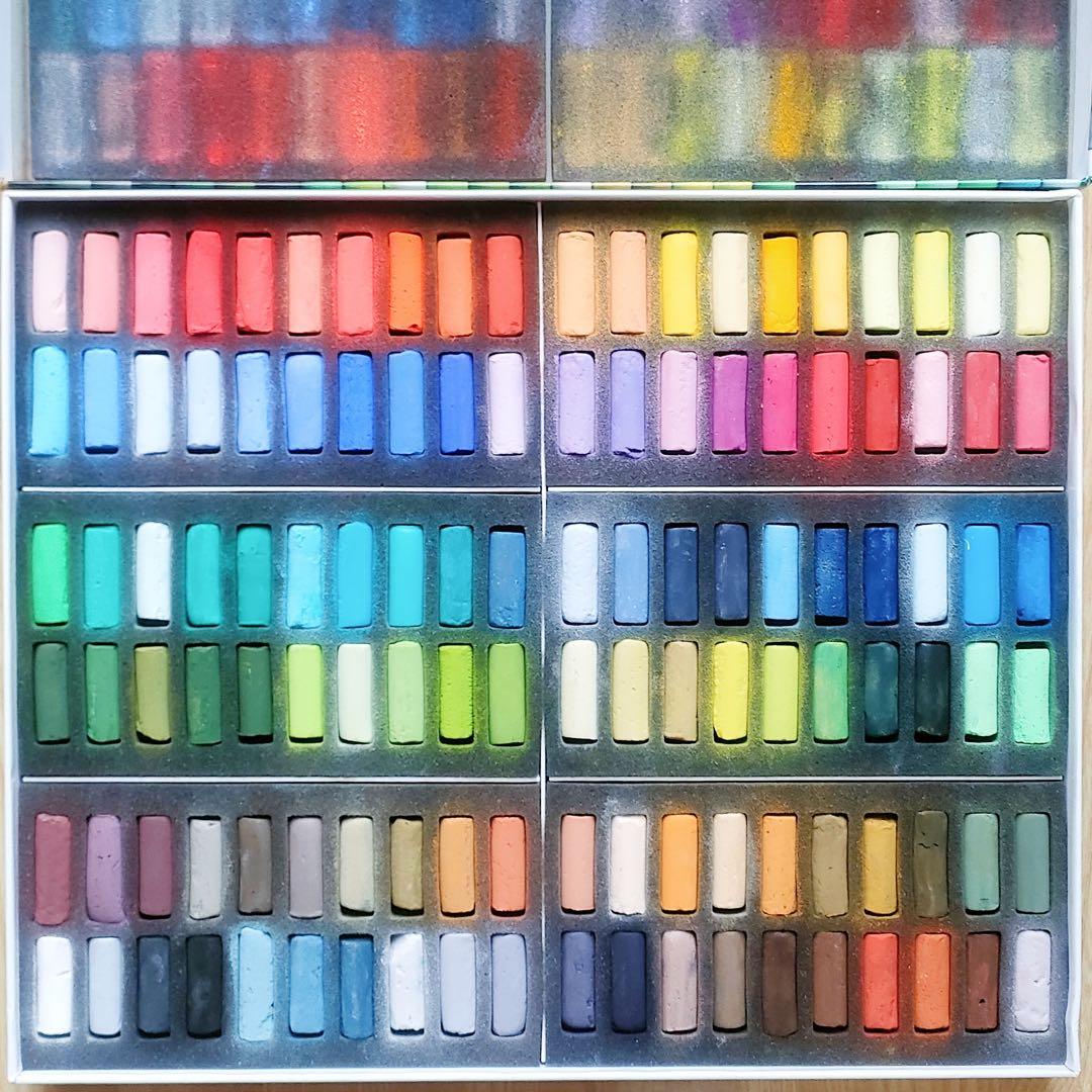 セヌリエ ソフトパステル ハーフスティック120色 セット