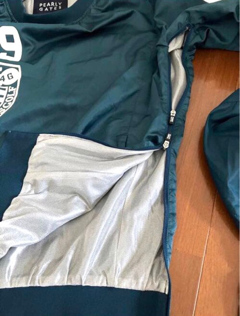 PEARLY GATES 蓄熱 スニード ブルーグリーン 3回ほど着用美品