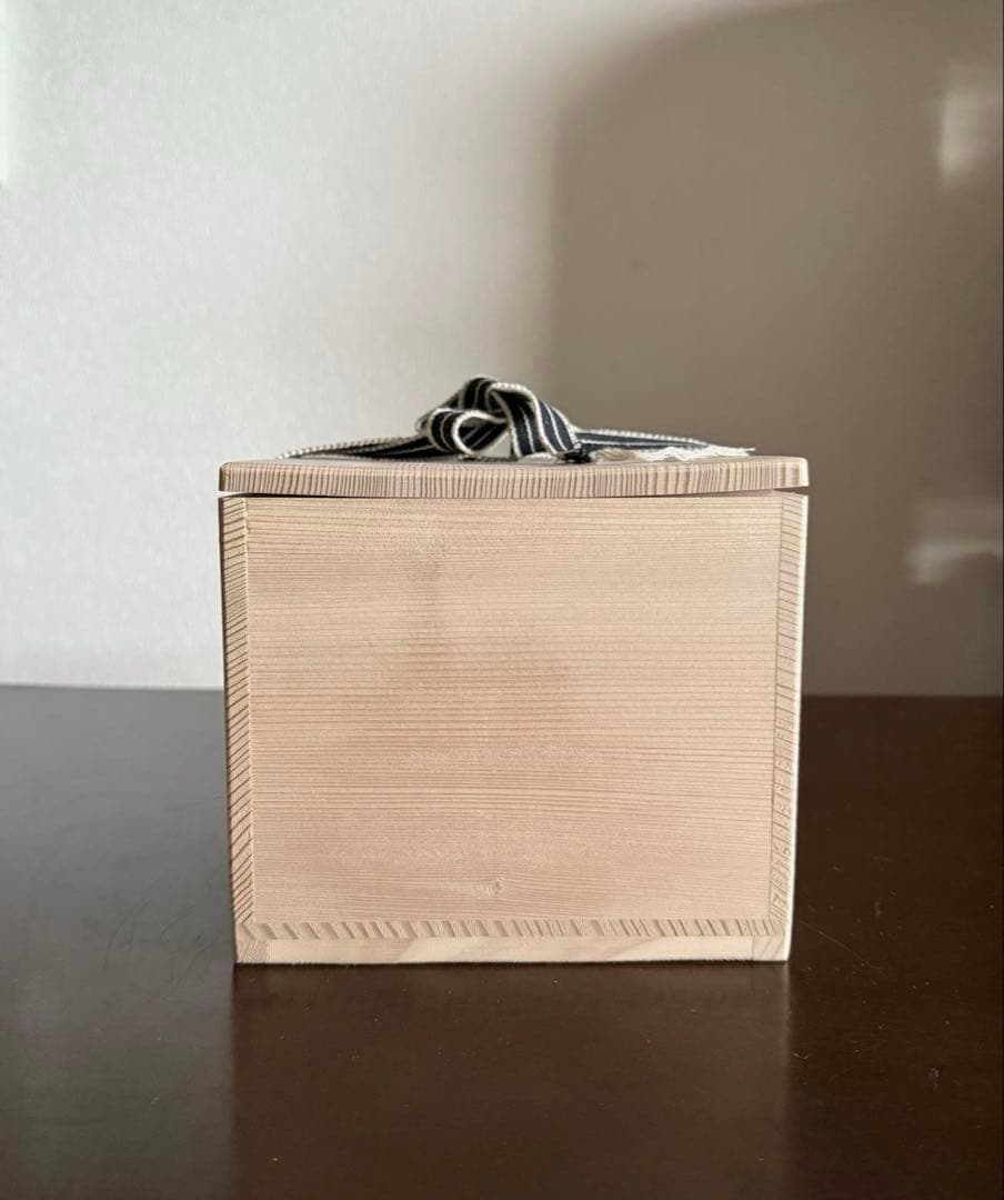 指物師 大崎雄斎作 雄斉 鵬雲斎好 桐透 桑手付 莨盆 本桑 茶道具 裏千家