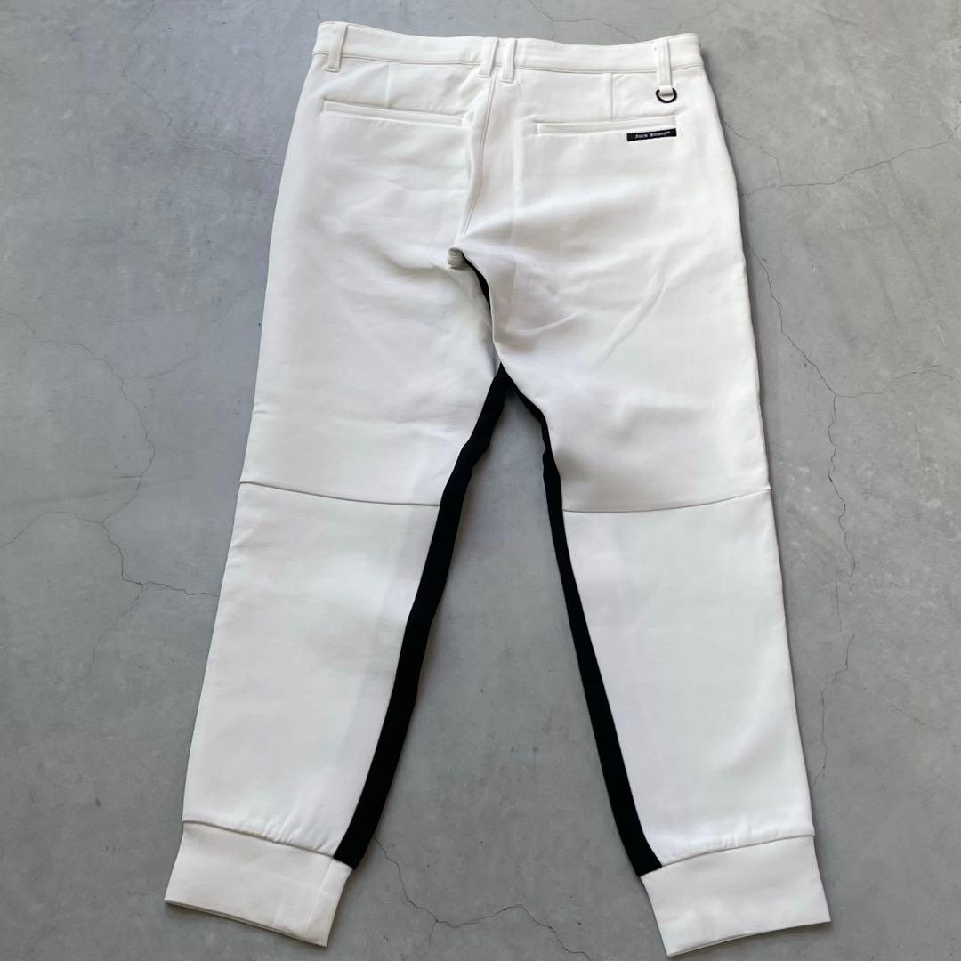 【美品】JACK BUNNY ジャックバニー ジョガーパンツ ホワイト メンズ4