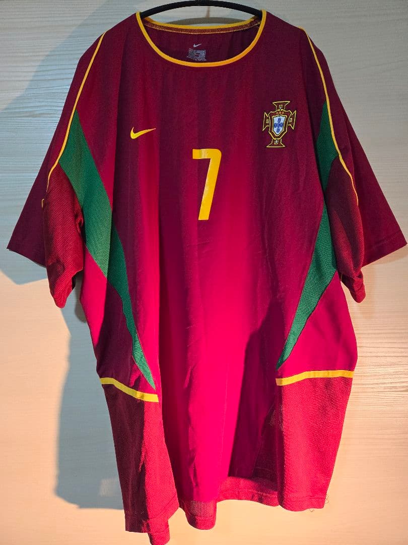 【黄金期】 2002 フィーゴ/ポルトガル代表 ユニフォーム 正規品