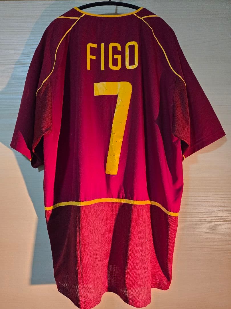 【黄金期】 2002 フィーゴ/ポルトガル代表 ユニフォーム 正規品