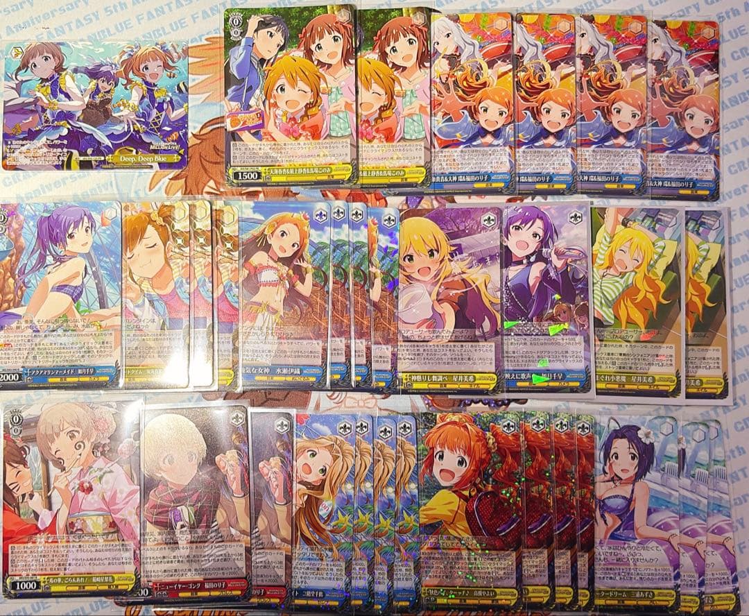 ヴァイスシュヴァルツ アイドルマスター デッキ まとめ セット