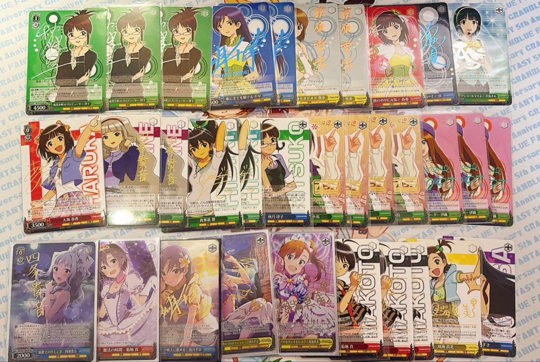 ヴァイスシュヴァルツ アイドルマスター デッキ まとめ セット