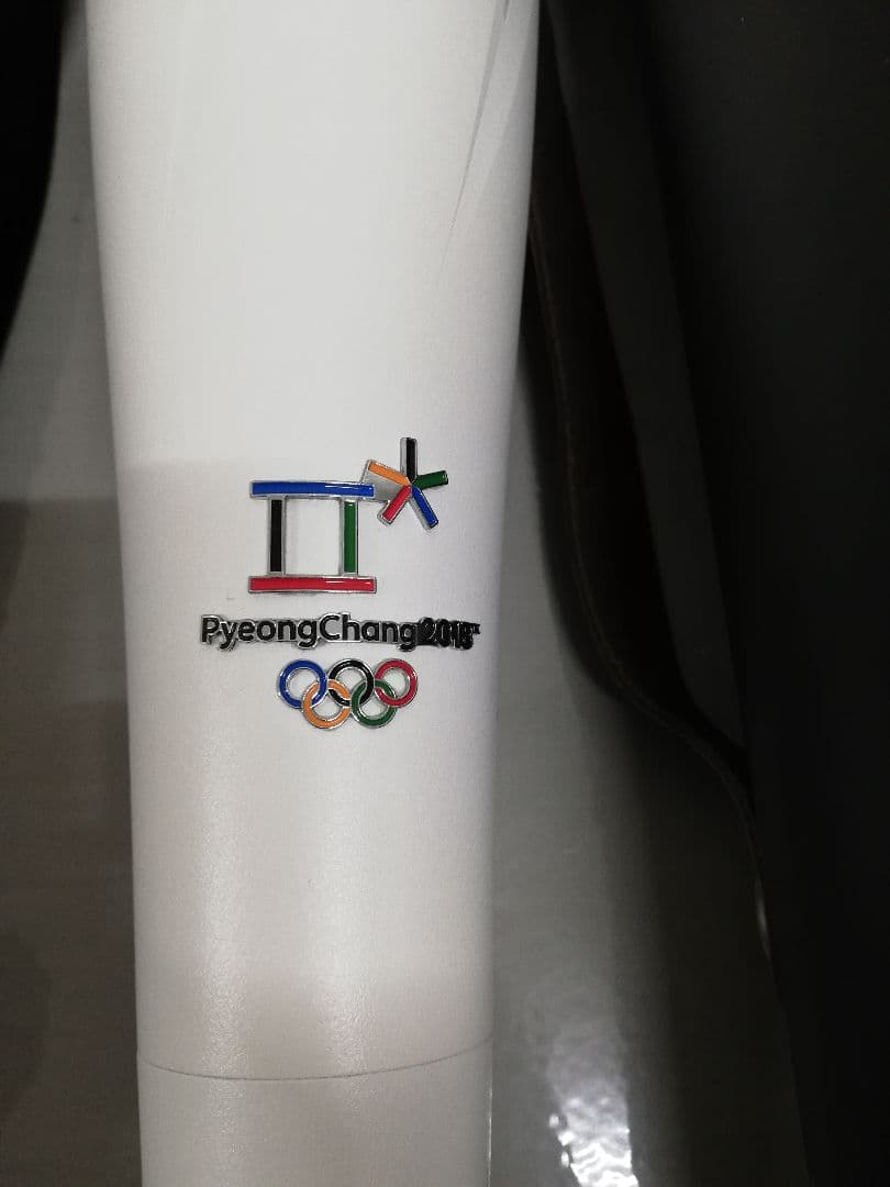 【レア 美品!】平昌オリンピック 聖火リレー トーチ 羽生結弦 日本人ランナー