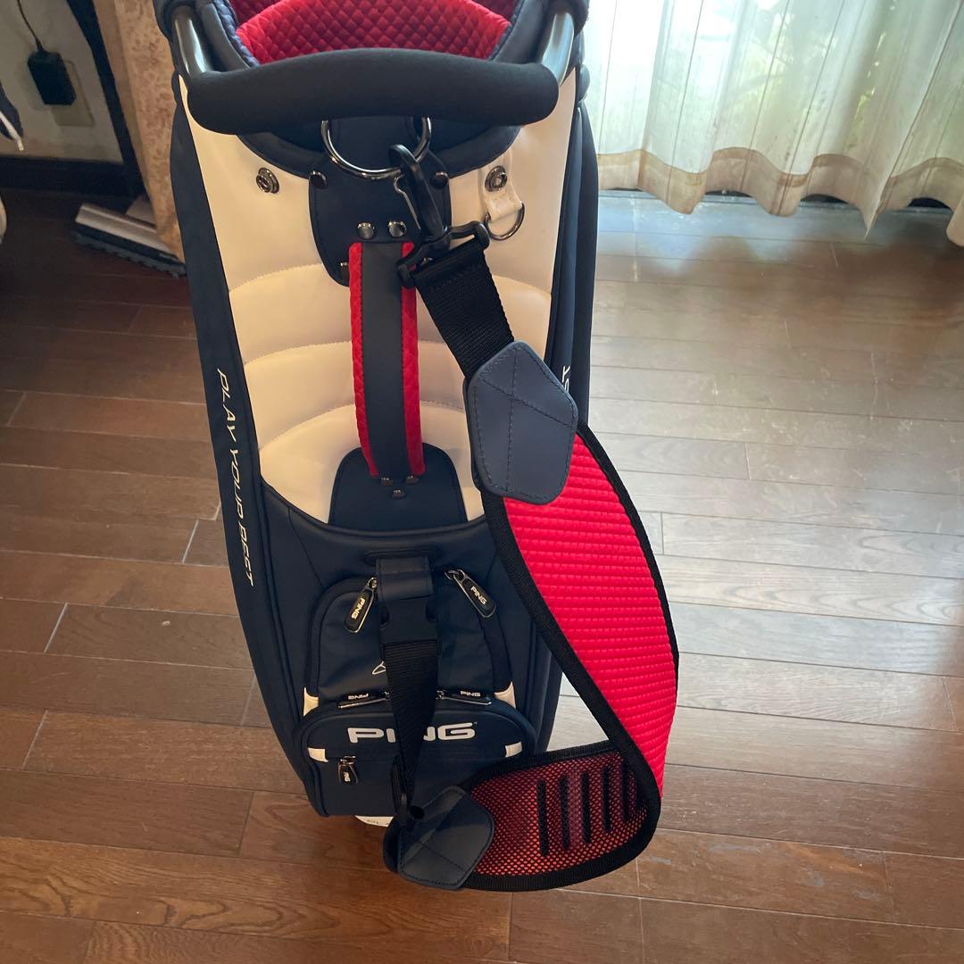 PING ゴルフバッグ ネイビー