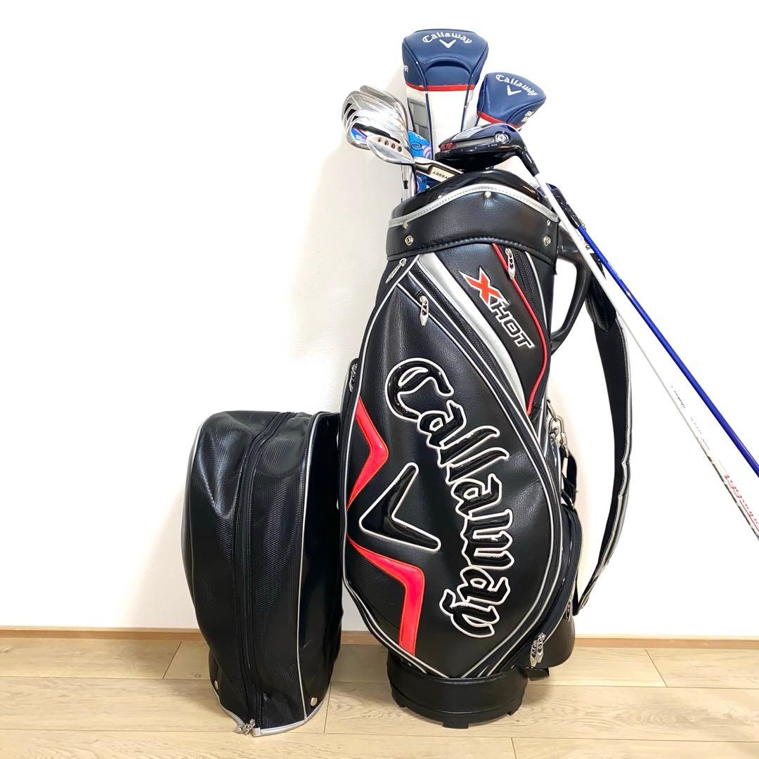 キャロウェイ メンズ用ゴルフクラブ フルセット☆初心者 右利きキャディバッグ付