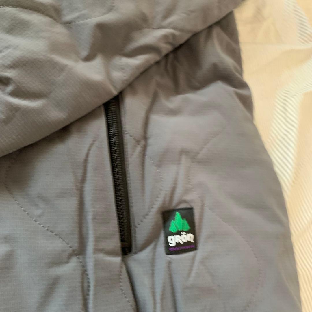 【新品】着る寝袋 キルティングモモンガ Lサイズ　グレー