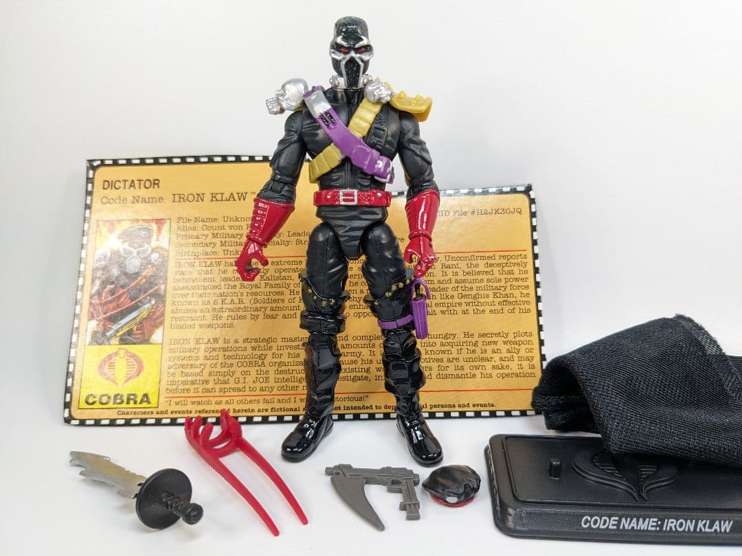 G.I.ジョー GIJCC限定 アイアンクロー G.I.JOE
