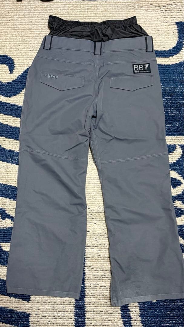 値下げ交渉⭕️XL VESP BB7 スノーボード ウェア パンツ グレー