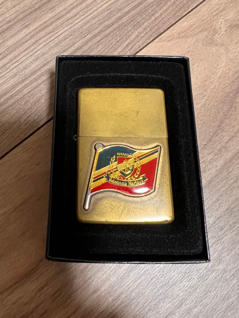 Jリーグ開幕記念 『横浜マリノス』ジッポジャンク品