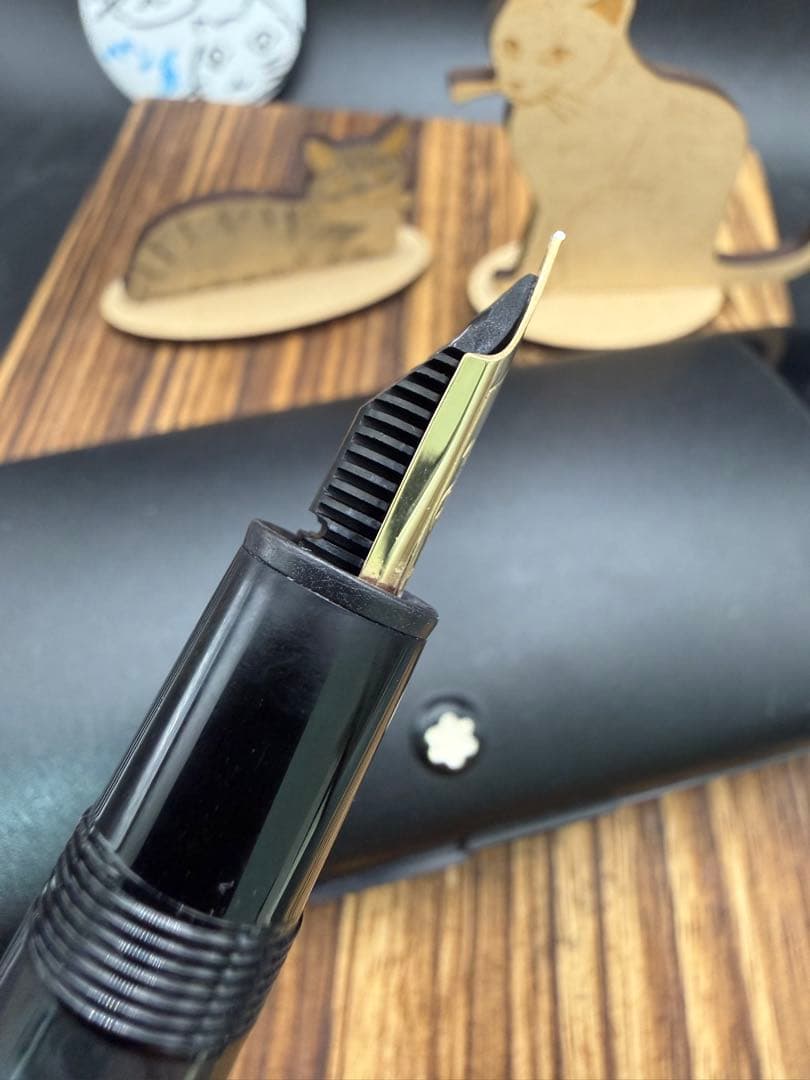 MONTBLANC 万年筆 146 14K EF 全金ニブ