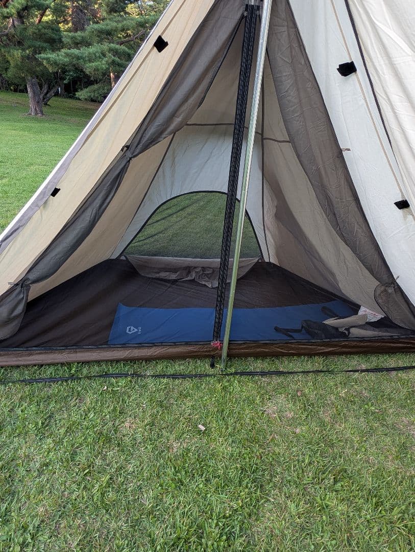 売切り！色々セット小川キャンパル ツインピルツ フォーク T/C テント/タープ