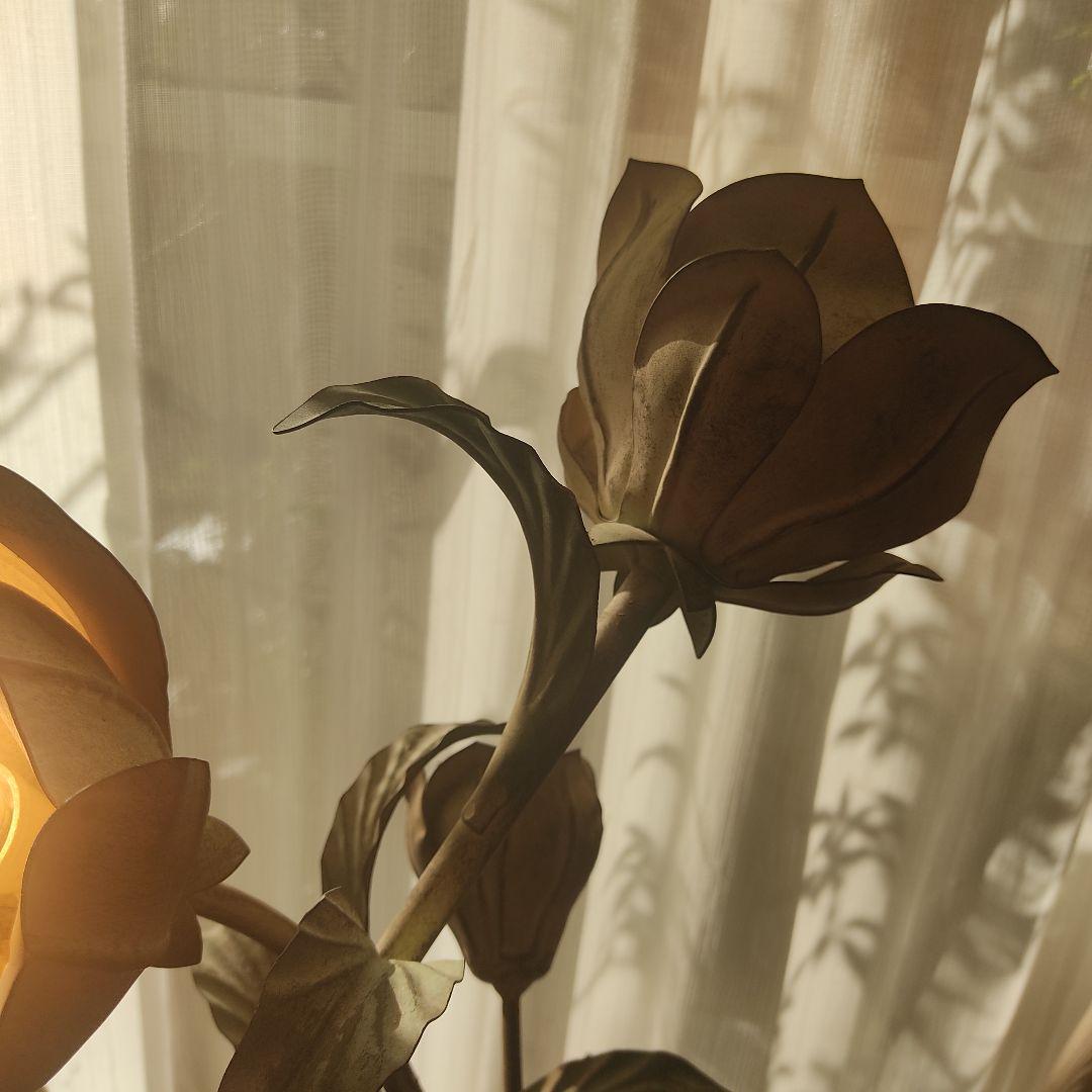 アンティーク　イタリア　フランス　アイアン　スタンドライト　ガーデニング　鉄