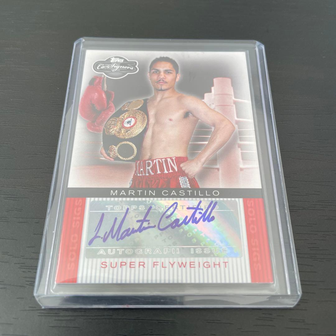 martin castilloマーティン カスティーリョ 直筆サインカード