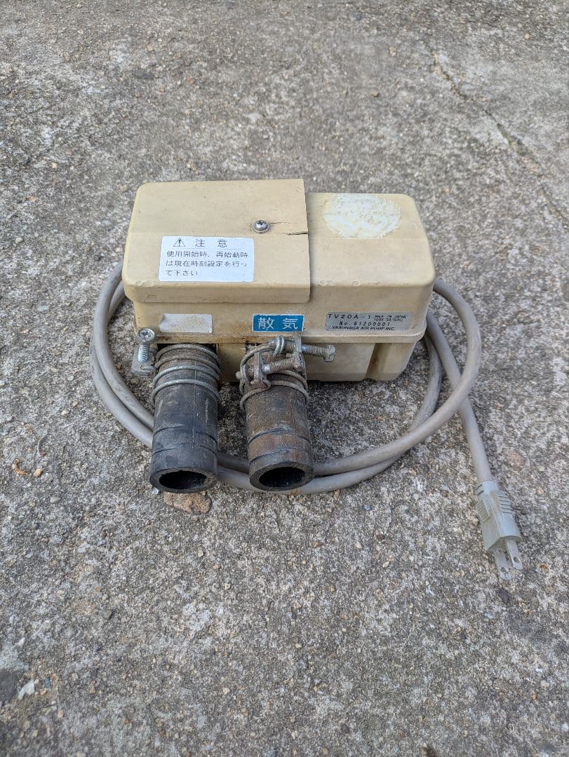 動作品　ポンプ部品 安永エアポンプ タイマーバルブユニット ＴＶ２０Ａ-１　R