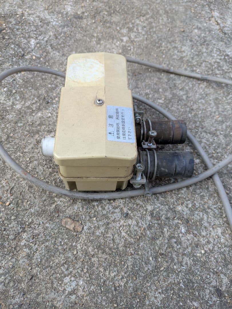 動作品　ポンプ部品 安永エアポンプ タイマーバルブユニット ＴＶ２０Ａ-１　R