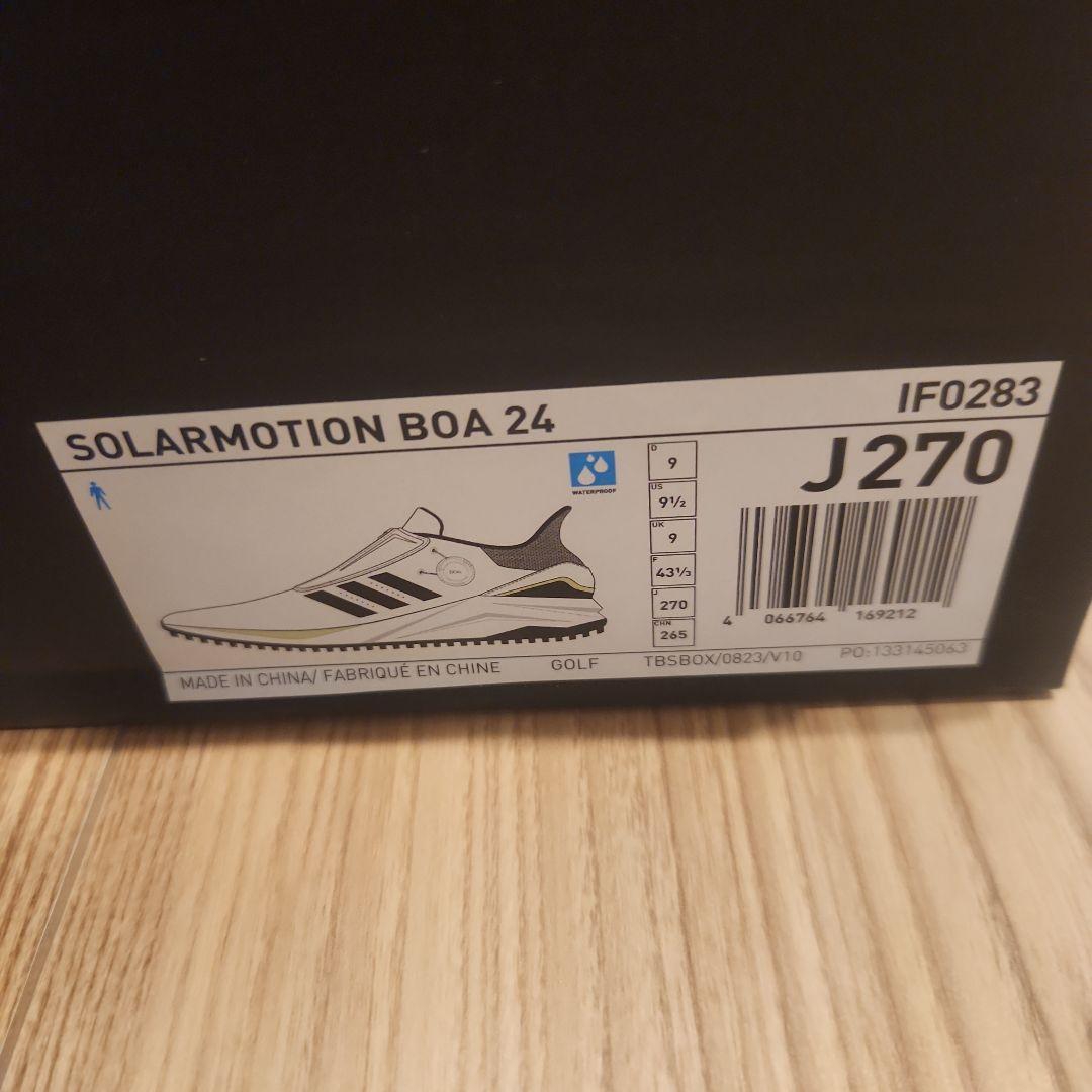 「最終値下げ」アディダス Boa24 スパイクレスシューズ 27.0cm 新品