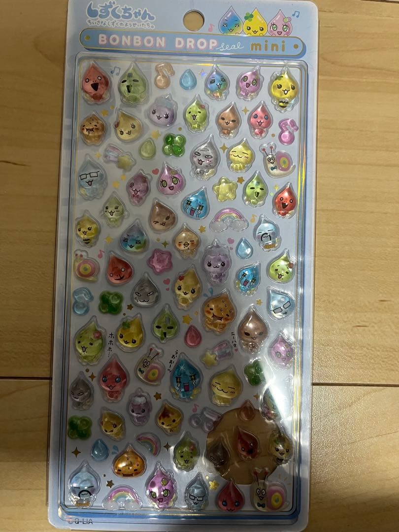 【正規品】ボンボンドロップシール ミニ サンリオ 8種 ＋しずくちゃん4種類