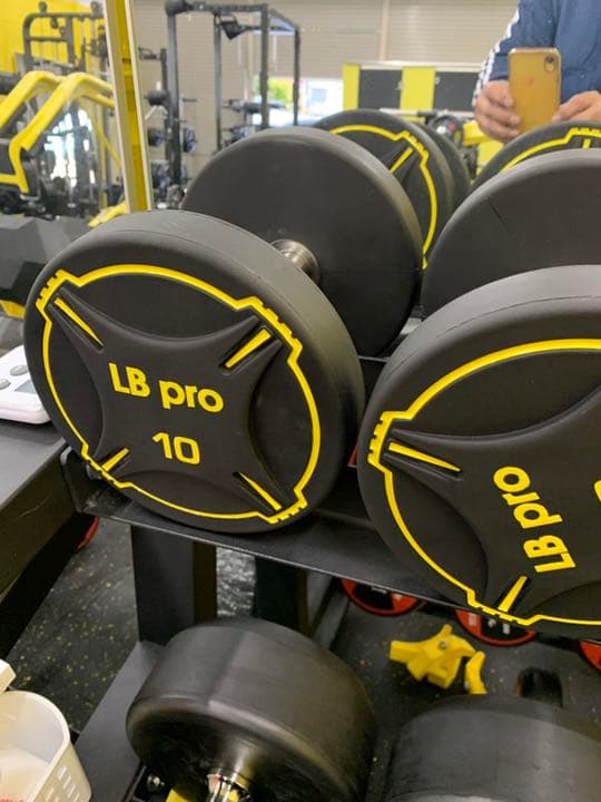 TPUダンベル　　４２.5kg ２個