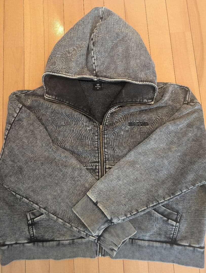 MAZZEL ジップアップパーカー