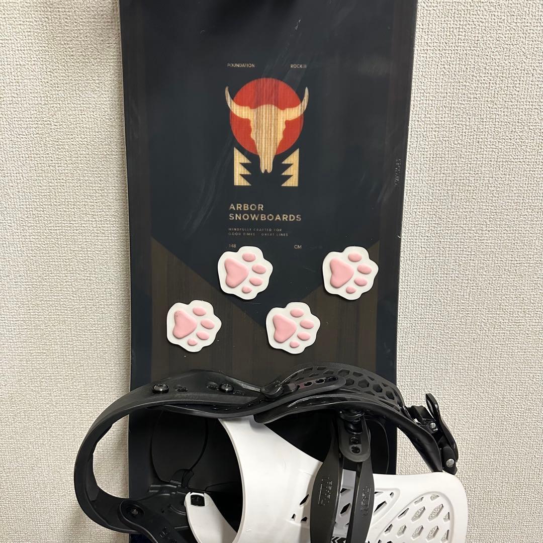 ARBOR BOARDS スノーボード 148cm