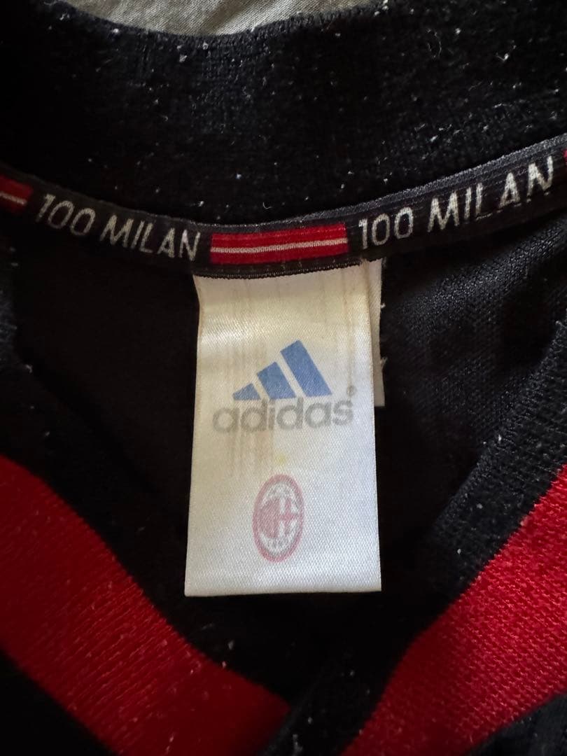 ACミラン 100周年記念 黒ジャージ